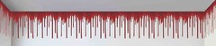 Dungeon Decor Wall Border Backdrop, 100′, Dripping Blood