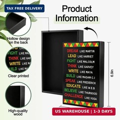 Juneteenth Decorations for Office Juneteenth Table Decorations Black History Mon