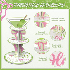 3 Tier Martini Party Decorations a Tini Bit Older Birthday Cupcake Stand Martini