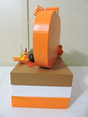 Fall Wooden Tiered Book Stacks Decor Fall Season Table Centerpiece