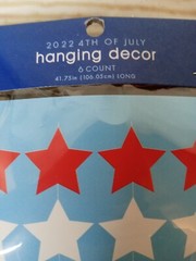 ~New! Stars Backdrop Background Party Decorations July 4th USA 250 American Flag