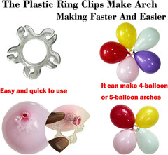 Arco De Globos Para Mesa 12Ft,.Fiestas Cumplea�Os Baby Shower Graduaci�N Boda
