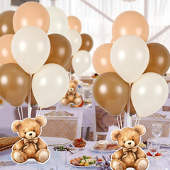 6 Sets Balloon Stand Kit for Table Bear Baby Shower Centerpieces with Balloon Ba
