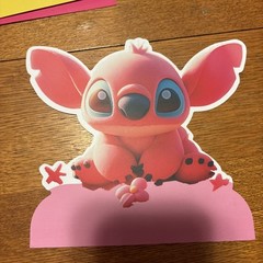 Angel From LILO And Stitch 8 Pcs Honeycomb Table Decorations