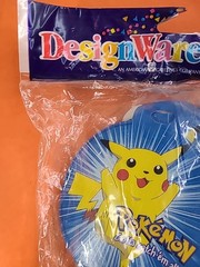 Vintage 1990s Pokemon Party DesignWare Pikachu