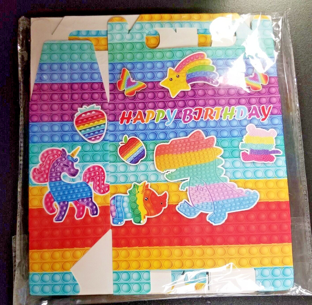 Pack of 16 Dinosaur Gift Treat Boxes Birthday Party Supplies Decorations / NEW!