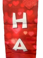 71 x 12 Inches Valentine’s Day Lighted Banner for Doorway, Porch, Yard