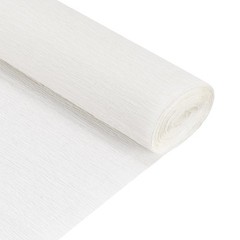 Crepe Paper Roll Crepe Paper Decoration 7.5ft 20 Inch Wide White