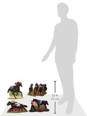 Beistle Horse Racing Derby Day Cutouts, Multicolored