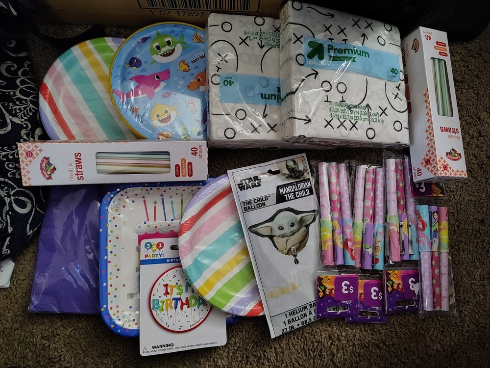 Birthday Party Decoration Lot