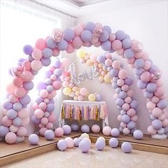 Chamvis Balloon Arch Kit, 9FT Height & 10FT Width Adjustable Balloon Arch Stand