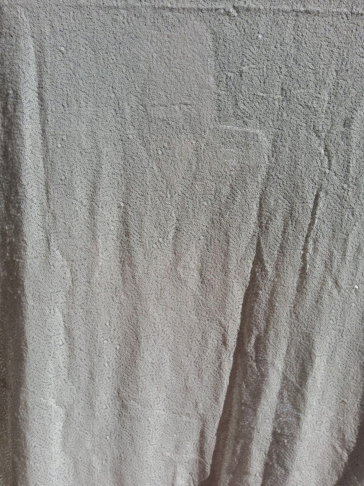 Ivory Off White Sequin Backdrop Curtains 2 Panels 25″W X 100″ L PRETTY