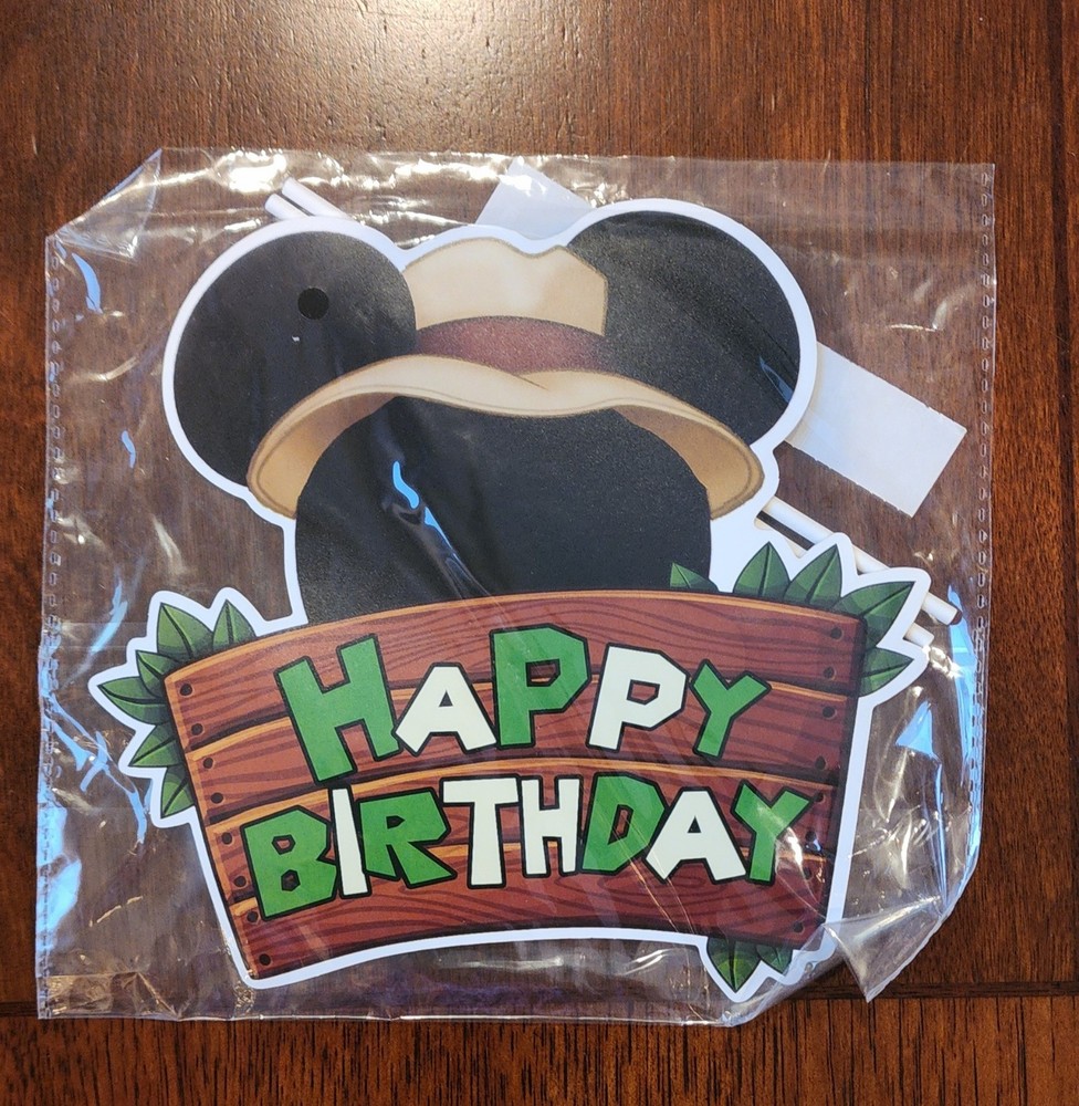Safari Mickey Mouse Birthday Decorations