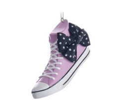 Retro Pink Converse Shoe Ornament Mens Womens Kids Adult 70s 80s Barbie Girl