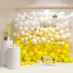 Yellow Balloons 12 inch, 50 Pack Yellow Party Balloons Good Quality for Birth…