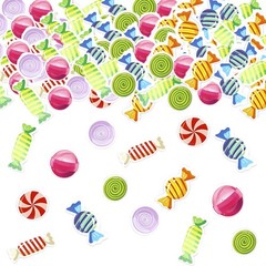 100 PCS Candy Confetti Double Side Table Decor Baby Shower Birthday Party