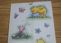 Vintage NEW Classic Winnie the Pooh Party Express Mobile Cardboard Decoration
