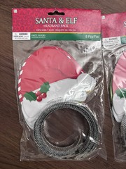Paper Santa & Elf Hat Headbands 16 Total Favors Adjustable New Amscan Christmas