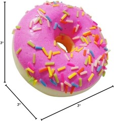 1 Pc Pink Fake Donuts,Donuts Simulation Artificial Doughnuts Dessert Cake Par…