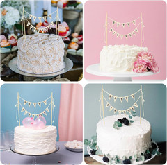 Happy Birthday Cake Toppers Bunting Happy Birthday Cake Banner Garland | Happy B