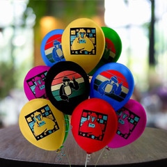 Gorilla tag Party Supplies happy birthday centerpiece decoration gift cup plate