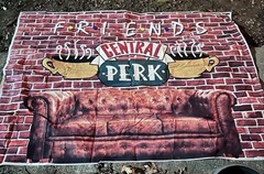 Friends tv show friends theme birthday party cloth backdrop