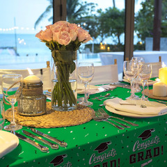 Graduation Party Decorations, Gongrats Grad Tablecover for Graduation Party Supp