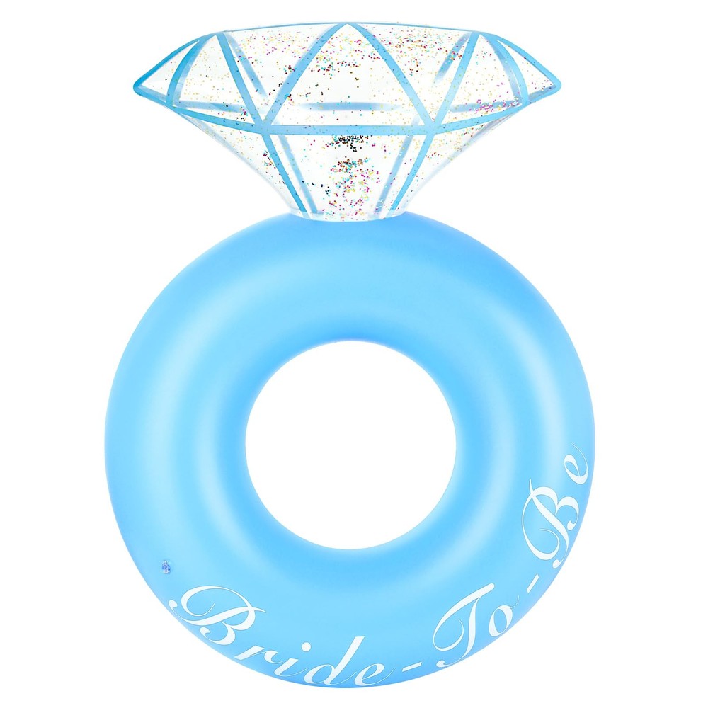 Pool Floats, Inflatable Diamond Ring Pool Float, Large Engagement Ring Floati…