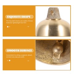 Suspending Bell Pendant Compact Bell Charm Supply christmas wreath bell