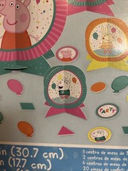Peppa Pig Confetti Party Table Decorating Kit Girls Birthday Party Centerpiece