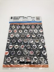 Early 2000’s NHL Team Logo Party Loot Bag 8 Ct 9”x6” New Sealed