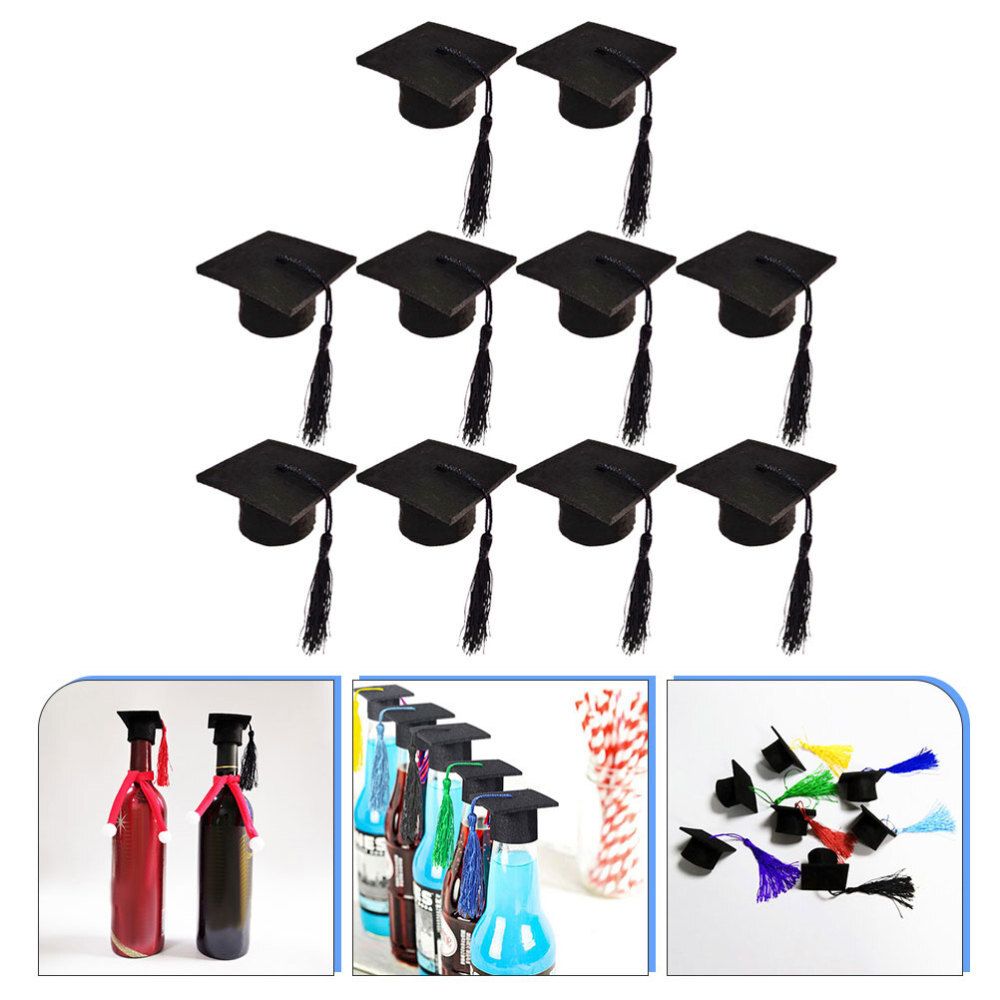 20Pcs Mini Doctor Hat Graduation Party Favors Decorate Caps