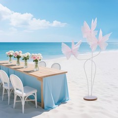 3PCS Artificial Butterfly Decorations Lifelike Butterflies Fake Butterfly Decor
