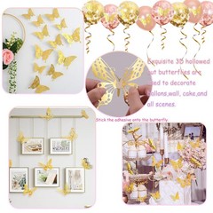 Rose Gold Birthday Decorations for Women and Girls, Rose Gold Party Decorations