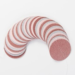 Rose-Gold Pink Silver Party Decorations – 52Ft Paper Rose-gold