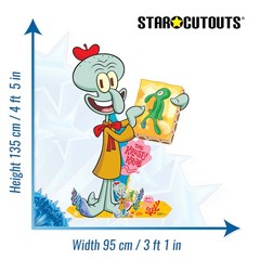 Squidward Tentacles from SpongeBob SquarePants Cardboard Cutout / Standee