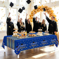 3 Pack Graduation Tablecloth,Graduation Decorations Class