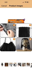 Halloween Lamp Shade Cover/ Fireplace Lace Cobweb with Spider Gothic Party Decor