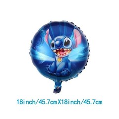 103PCS Stitch Theme Party Supplies Set – Birthday Decorations, Balloons, Banner,