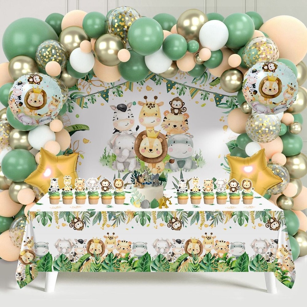 Neutral Baby Shower Decoration, Birthday Decoration Set – For boys and girls