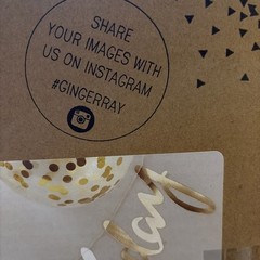 Gold Foiled Complete Party In A Box – Everything You Need by Ginger Ray