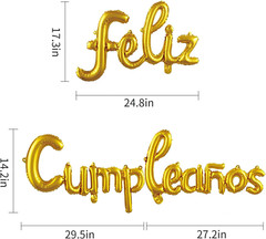 Feliz Cumpleanos Paty Decoration Birthday Banner Spanish Happy Birthday Letter B