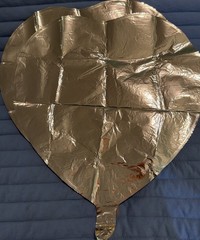 Heart Balloon 12 Pcs Gold, Green, Grey