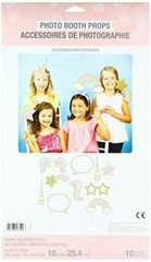 Creative Converting Unicorn Photo Booth Prop Kit New Rainbow Girls Birthday New