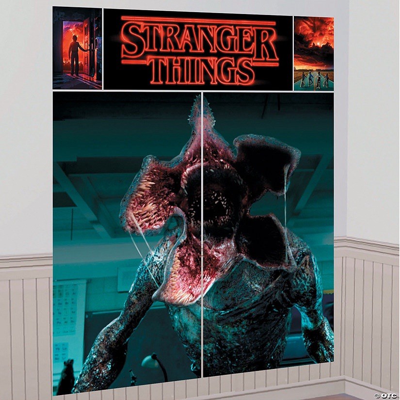 STRANGER THINGS DEMOGORGON Scene Setters Setter Wall Backdrop Party Decoration