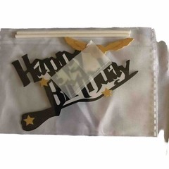 Harry Potter birthday decorations (banner, Cake And Cupcake Decorations