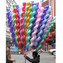260 Long Balloons – Latex Twisting Balloons, Rocket, Spiral, Children’s Party…