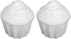 12Pcs Foam Cupcake Foam Dummy Cake Model for Wedding Display Window Decorating –