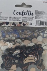Navy Bride Confetti