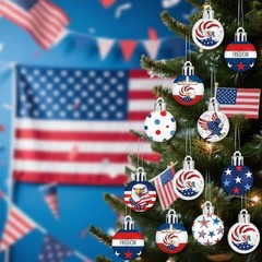 Independence Day Ornaments Variety Pack
